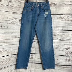 BDG jeans Womens size 28  Straight Skinny  denim Blue high waisted cotton casual